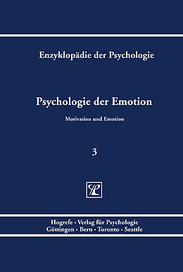 Fester Einband Psychologie der Emotion von 