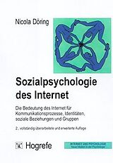 Kartonierter Einband Sozialpsychologie des Internet von Nicola Döring