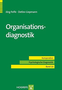 Kartonierter Einband Organisationsdiagnostik von Jörg Felfe, Detlev Liepmann