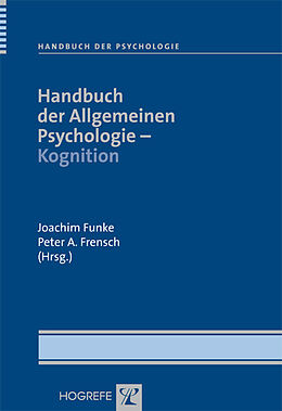 Fester Einband Handbuch der Allgemeinen Psychologie  Kognition von 