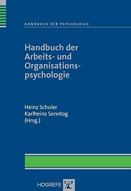 Fester Einband Handbuch der Arbeits- und Organisationspsychologie von 