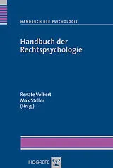Kartonierter Einband Handbuch der Rechtspsychologie von 