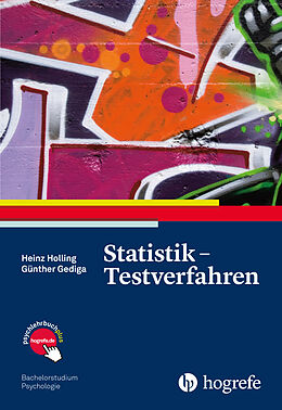 Kartonierter Einband Statistik  Testverfahren von Heinz Holling, Günther Gediga
