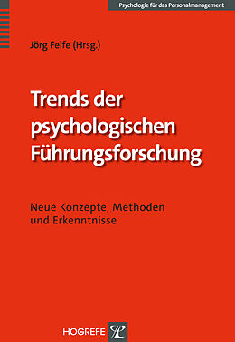 Kartonierter Einband Trends der psychologischen Führungsforschung von 