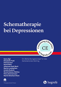 Kartonierter Einband Schematherapie bei Depressionen von Samy Egli, Elisabeth Frieß, Patricia Graf
