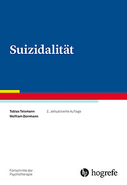 Couverture cartonnée Suizidalität de Tobias Teismann, Wolfram Dorrmann