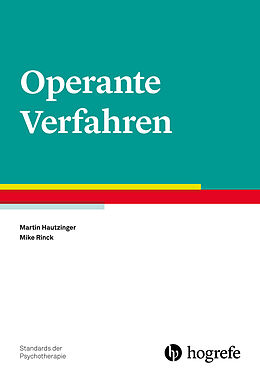 Kartonierter Einband Operante Verfahren von Hautzinger, Mike Rinck