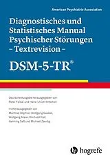 Fester Einband Diagnostisches und Statistisches Manual Psychischer Störungen Textrevision DSM-5-TR® von American Psychiatric Association - APA