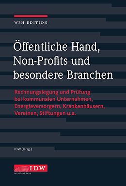 Fester Einband Öffentliche Hand, Non-Profits und besondere Branchen mit Online-Ausgabe von 