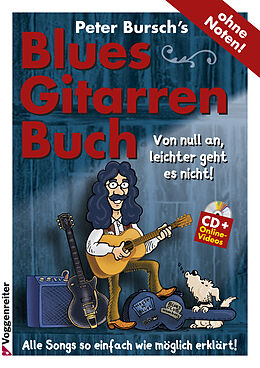 Kartonierter Einband Peter Bursch's Blues-Gitarrenbuch von Peter Bursch