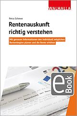E-Book (epub) Rentenauskunft richtig verstehen von Petra Schewe