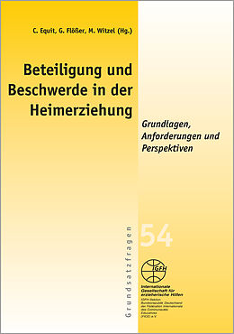 E-Book (pdf) Beteiligung und Beschwerde in der Heimerziehung von Claudia Equit, Gaby Flößer