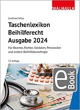 E-Book (pdf) Taschenlexikon Beihilferecht Ausgabe 2024 von Gottfried Nitze
