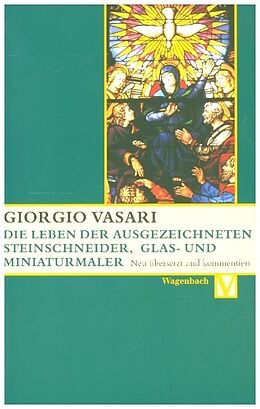 Kartonierter Einband Die Leben der ausgezeichneten Steinschneider, Glas- und Miniaturmaler von Giorgio Vasari