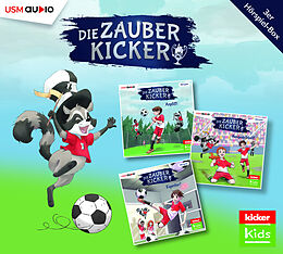 Audio CD (CD/SACD) Die Zauberkicker Hörbox Folgen 1-3 (3 Audio CDs) von Benjamin Schreuder, Fabian Lenk