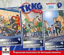 Audio CD (CD/SACD) TKKG Junior Spürnasen-Box 2 (Folgen 4, 5, 6) von 
