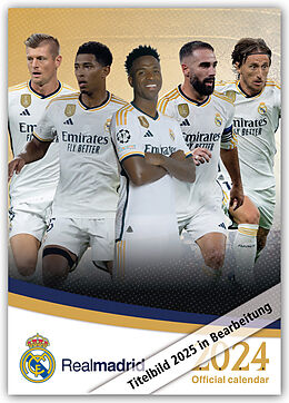 Kalender Real Madrid 2025  A3-Posterkalender  Original Danilo-Kalender [Mehrsprachig] [Kalender] von Danilo