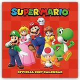 Kalender Nintendo  Super Mario 2027  Wandkalender von Danilo Promotion Ltd