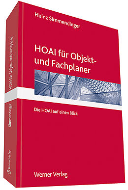 Kartonierter Einband HOAI 2013 für Objekt- und Fachplaner von Heinz Simmendinger