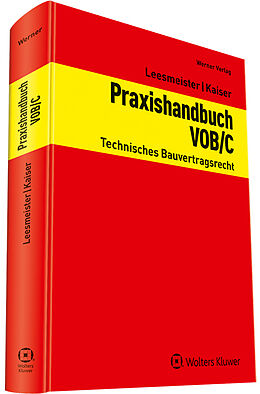 Fester Einband Praxishandbuch VOB/C von Christian Leesmeister, Stefan Kaiser