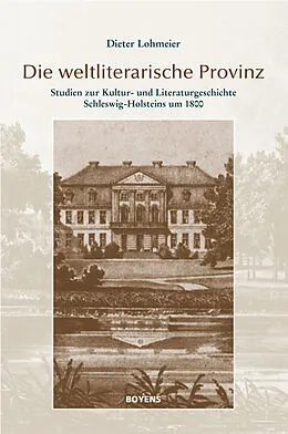 E-Book (epub) Die weltliterarische Provinz von Dieter Lohmeier, Heinrich Detering