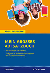 Kartonierter Einband Mein großes Aufsatzbuch - Deutsch 5./6. Klasse von Christine Friepes, Annett Richter