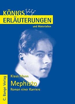 Kartonierter Einband Mephisto. Roman einer Karriere von Klaus Mann. von Klaus Mann