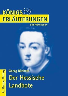 Kartonierter Einband Der Hessische Landbote von Georg Büchner. von Georg Büchner