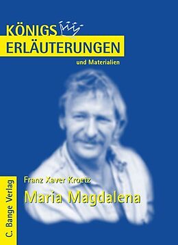Kartonierter Einband Maria Magdalena von Franz Xaver Kroetz. von Franz Xaver Kroetz