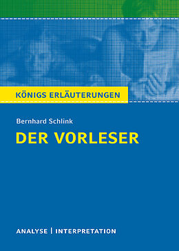 Kartonierter Einband Der Vorleser von Bernhard Schlink. von Bernhard Schlink
