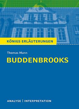 Kartonierter Einband Buddenbrooks von Thomas Mann. von Thomas Mann