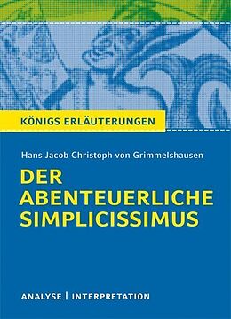 Kartonierter Einband Der abenteuerliche Simplicissimus von Hans Jakob Christoph von Grimmelshausen. von Hans Jakob Christoph Grimmelshausen