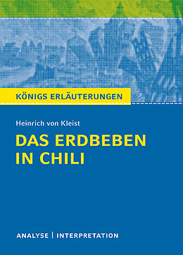 Kartonierter Einband Das Erdbeben in Chili von Heinrich von Kleist. von Heinrich von Kleist