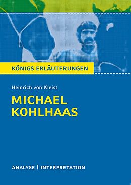 Kartonierter Einband Michael Kohlhaas von Heinrich von Kleist. von Heinrich von Kleist