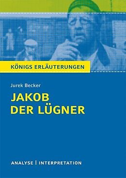 Kartonierter Einband Jakob der Lügner von Jurek Becker. von Jurek Becker