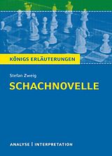 Kartonierter Einband Schachnovelle von Stefan Zweig von Stefan Zweig