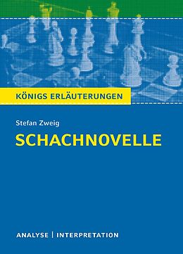 Kartonierter Einband Schachnovelle von Stefan Zweig von Stefan Zweig