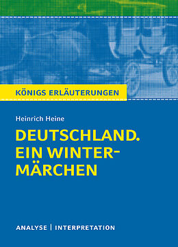 Kartonierter Einband Deutschland. Ein Wintermärchen von Heinrich Heine. von Heinrich Heine