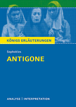 Kartonierter Einband Antigone von Sophokles von Sophokles
