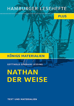 Kartonierter Einband Nathan der Weise von Gotthold Ephraim Lessing (Textausgabe) von Gotthold Ephraim Lessing