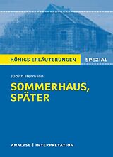 E-Book (epub) Sommerhaus, später. Königs Erläuterungen. von Judith Hermann, Ralf Gebauer
