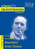 E-Book (pdf) Ansichten eines Clowns von Heinrich Böll. Textanalyse und Interpretation. von Heinrich Böll