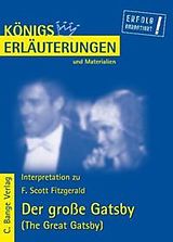E-Book (pdf) Der große Gatsby - The Great Gatsby von F. Scott Fitzgerald. Textanalyse und Interpretation. von F Scott Fitzgerald
