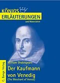 E-Book (pdf) Der Kaufmann von Venedig - The Merchant of Venice von William Shakespeare. Textanalyse und Interpretation. von William Shakespeare