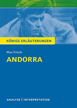 E-Book (pdf) Andorra von Max Frisch. Textanalyse und Interpretation mit ausführlicher Inhaltsangabe und Abituraufgaben mit Lösungen. von Max Frisch