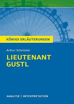 E-Book (epub) Lieutenant Gustl. Königs Erläuterungen. von Horst Grobe, Arthur Schnitzler
