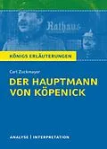 E-Book (epub) Der Hauptmann von Köpenick von Carl Zuckmayer. von Carl Zuckmayer