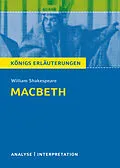E-Book (epub) Macbeth von William Shakespeare. Königs Erläuterungen. von Maria-Felicitas Herforth, William Shakespeare