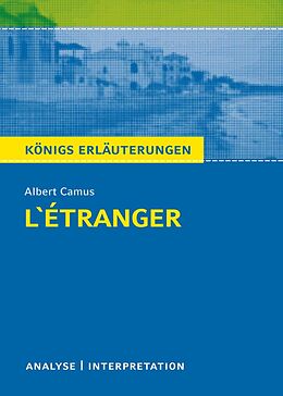 E-Book (epub) L'Étranger - Der Fremde. Königs Erläuterungen. von Albert Camus