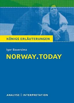 E-Book (epub) norway.today. Königs Erläuterungen. von Daniel Rothenbühler, Igor Bauersima